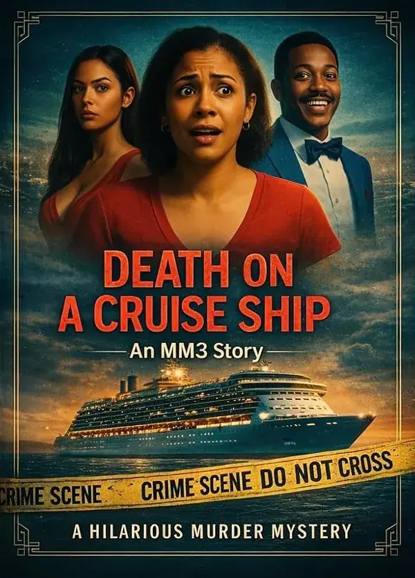 Death on a Cruise Ship book cover