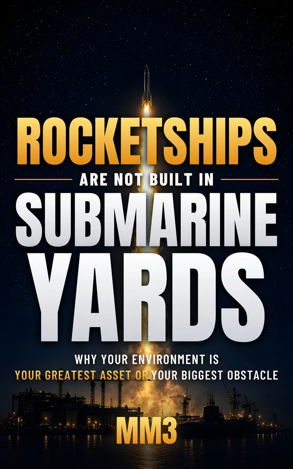 Rocketships Are Not Built In Submarine Yards by MM3 book cover