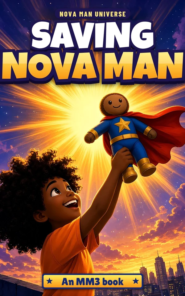 Saving Nova Man book cover