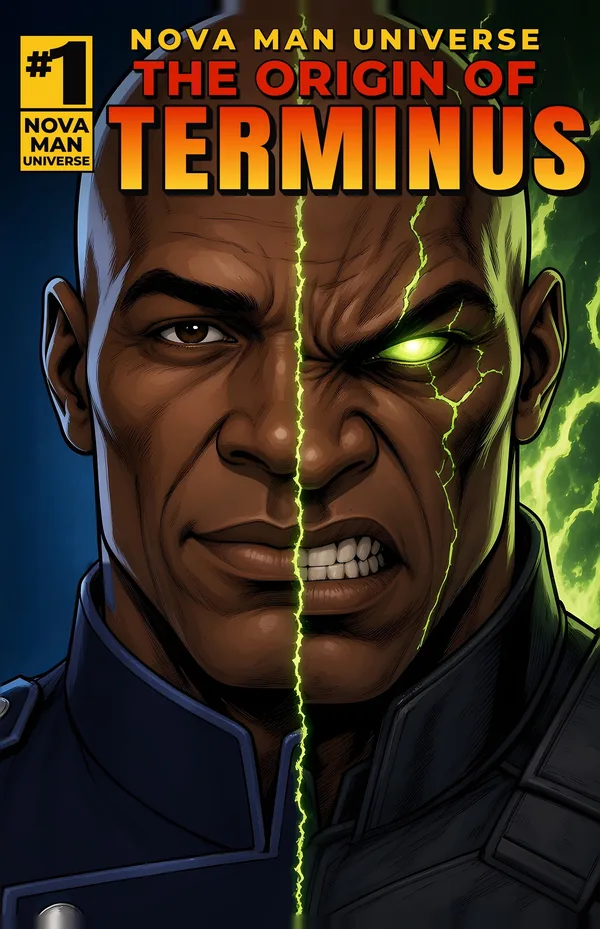 The Origin of Terminus, Nova Man Universe #1 comic cover